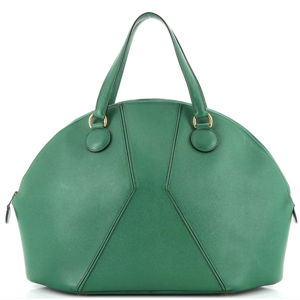 Auth Hermes Ile De Shiki Structured Boxy Camera B… - image 1